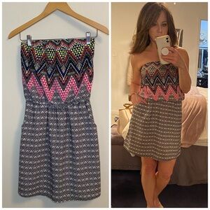 STRAPLESS DRESS With Pockets SMALL
